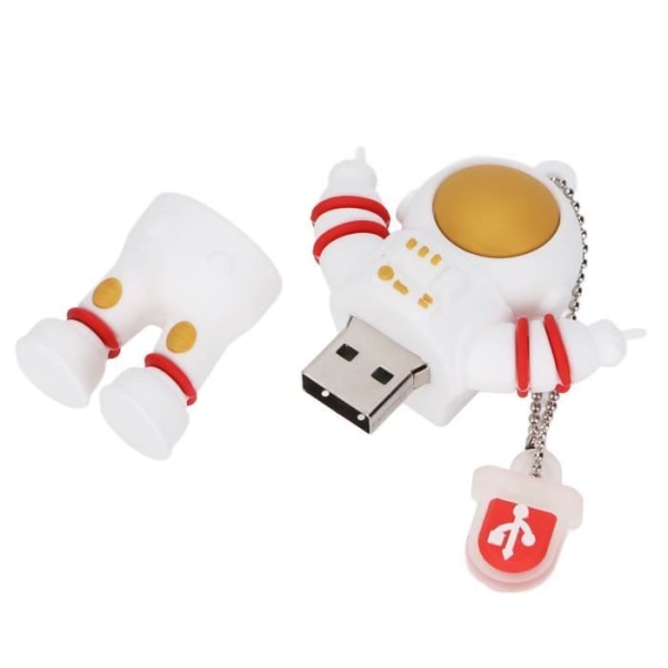 HURRISE Astronaut U Disk USB-minne Lovely Astronaut Stable USB2.0 Hot Swap Plug and Play Stöt- och fuktbeständig