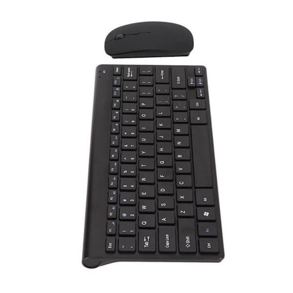 (Svart) Trådlöst tangentbord Mus Combo Trådlöst tangentbord Mus Combo