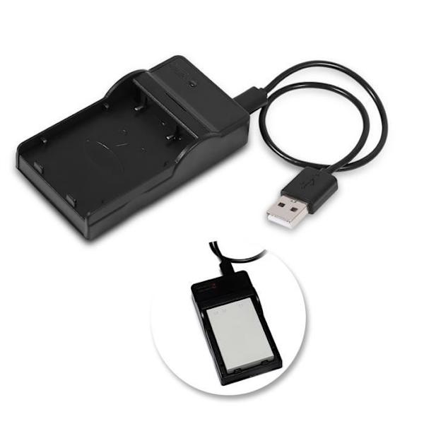 HURRISE USB-batteriladdare till Coolpix P510 P520 P5000 P5100 P6000/S10
