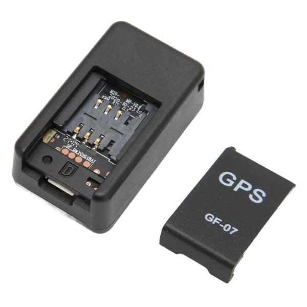 HURRISE mini GPS locator Magnetisk GPS locator, realtidsinspelningslarm, mini multifunktion gps tracker