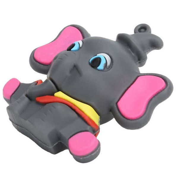 HURRISE U Disk USB 2.0 Flash Drive Bärbar Söt tecknad stil Datalagring överföringskontakt Bärbar dator 32GB