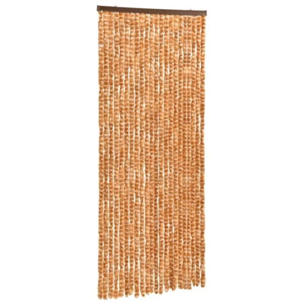 BEL Myggnät Ochre och vit 90x220 cm Chenille