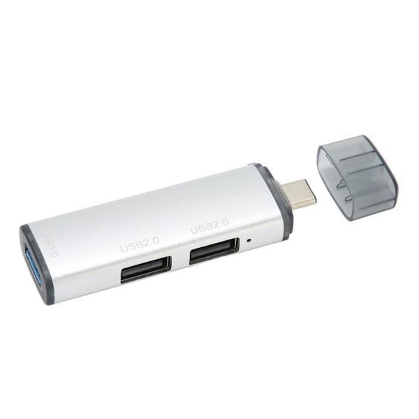 HURRISE USB C Hub 3 i 1 5Gbps Plug and Play Multiport Adapter USB Flash Drive