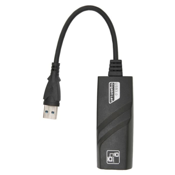 HURRISE Kabelansluten USB Internetadapter 1000Mbps Ethernet-adapter Snabb överföring Stabilt Internet Litet Internetkort