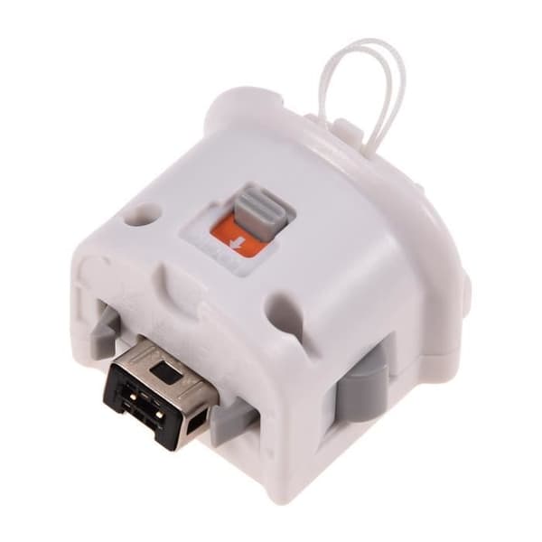 HURRISE MotionPlus Adapter för Wii Remote Vit