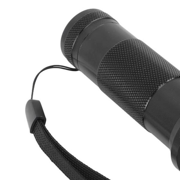 HURRISE Flerfärgad LED-ficklampa RGB LED-ficklampa 10 färger, bärbar, färgskiftande, vattentät trädgårdsfackla