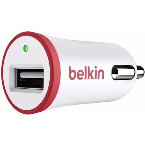 BELKIN Micro cigarettändare laddare 5V, 1A - Röd