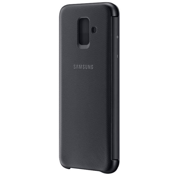 Samsung A6 Flip Wallet Fodral - Svart