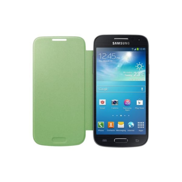 SAMSUNG Flip Case EF-FI919BG till Samsung Galaxy S4 Mini - Grön