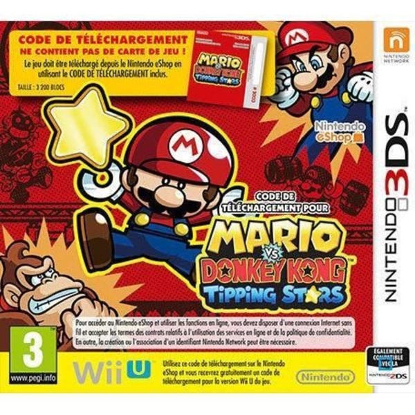 Mario vs. Donkey Kong Tipping Stars 3DS-spel