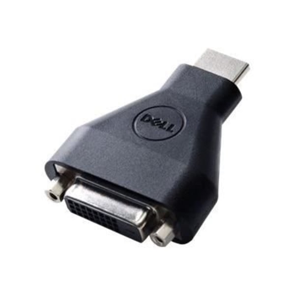 DELL A/V-adapter - 1 x HDMI (Typ A) digital ljud/video hane - 1 x DVI-D digital video för hona - 1920 x 1200 stöds
