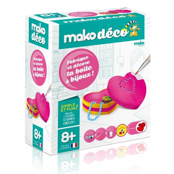 DUJARDIN Mako Deco Smyckeskrin