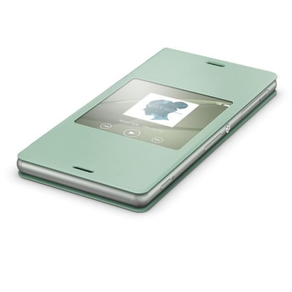Sony Folio S-View Fodral för Xperia Z3 Metallic Green