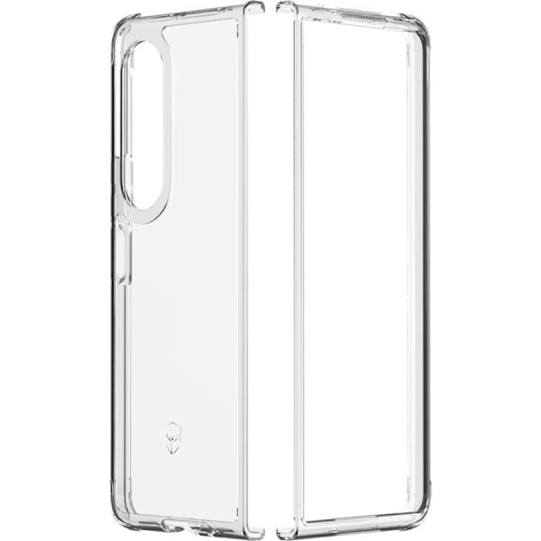 Frontcover + Forstærket bagcover DUO Livstidsgaranti Transparent til Samsung G Z Fold 3 Force Case