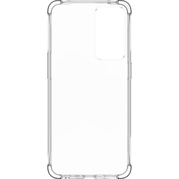 Oppo Reno 8 Lite Fodral Förstärkt Transparent Svart Oppo