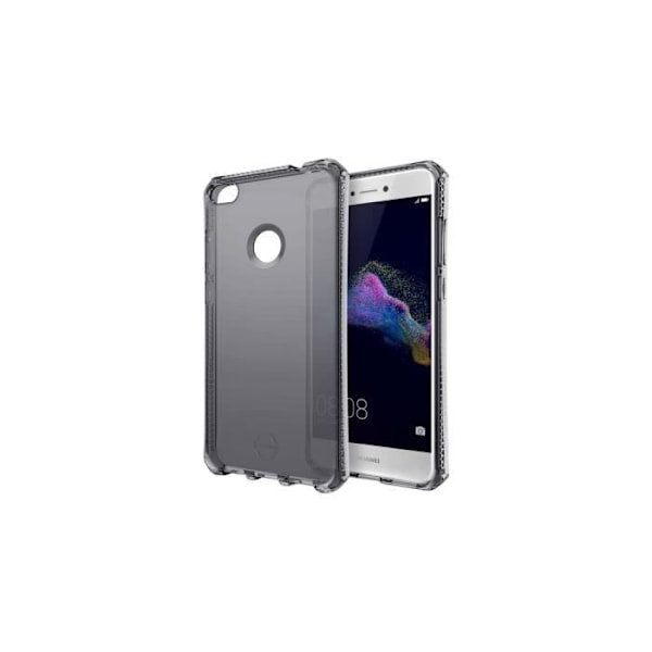 Coque - Huawei - P8 Lite 2017 - Vahvistettu - Huomaamaton muotoilu - Puolijäykkä musta