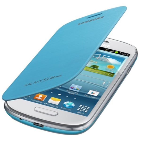 SAMSUNG Galaxy S3 Mini flip fodral blå