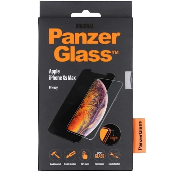 PanzerGlass Privacy Case til Apple iPhone XS Max Clear - P2639