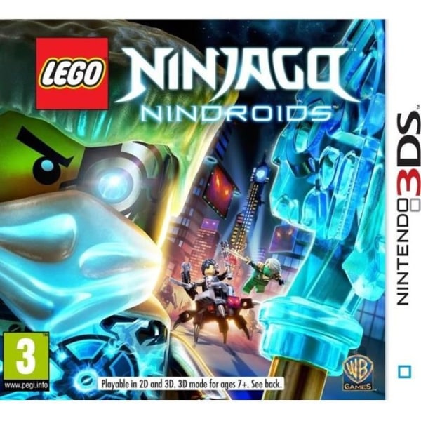 LEGO Ninjago Nindroids 3DS -peli Vit