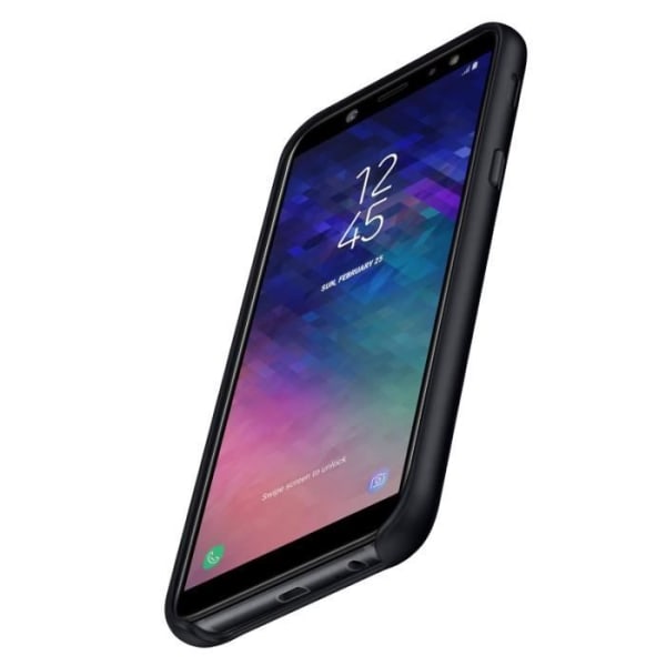 Samsung A6 Double Protection Case - Sort Svart