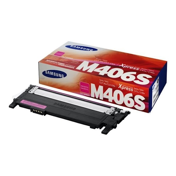 Samsung TONER CLT-M406S MAGENTA mustepatruuna