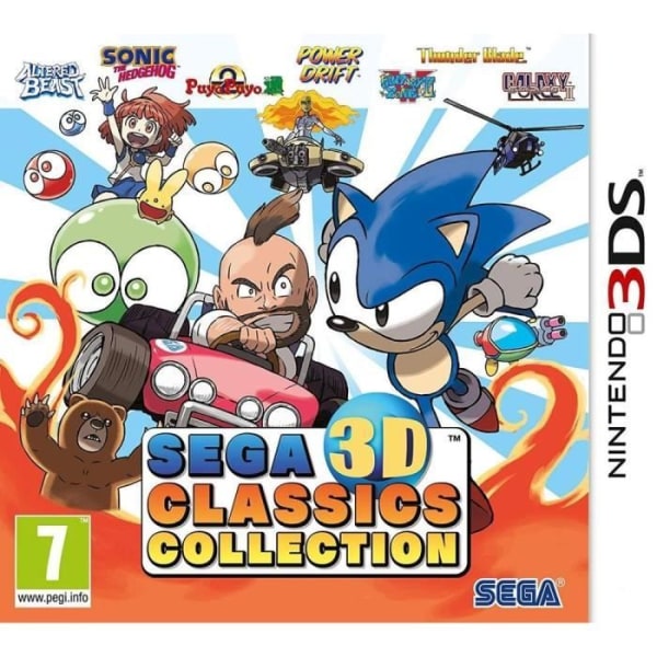 Sega 3D Classics Collection 3DS-spel