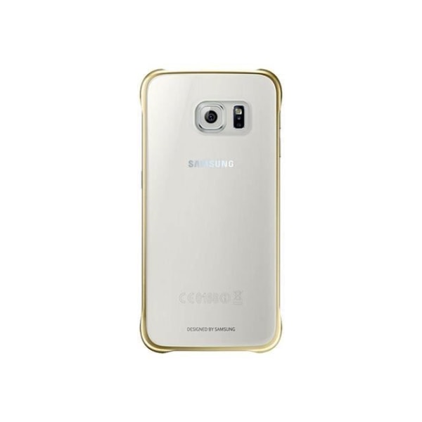 SAMSUNG Alkuperäinen Galaxy S6 -kotelo - Läpinäkyvä kultaa