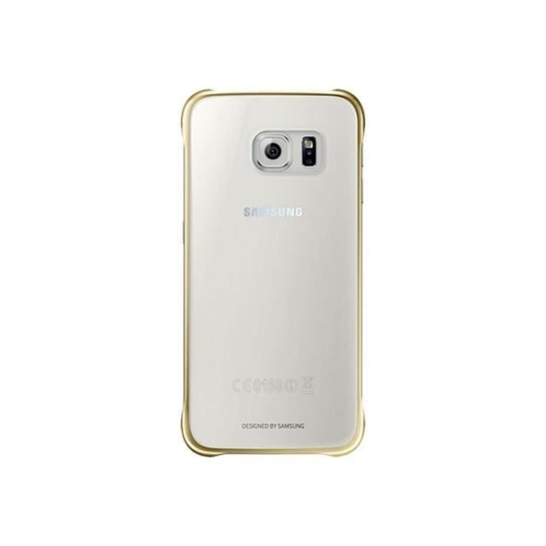 SAMSUNG Original Galaxy S6 Fodral - Genomskinligt guld