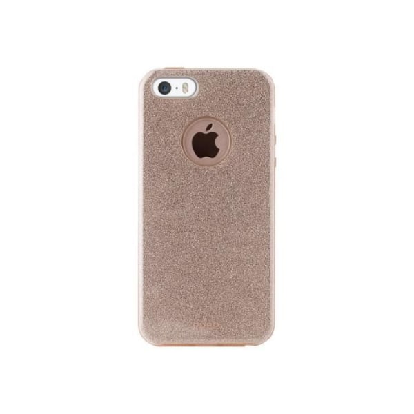 PURO Shine skyddande mobiltelefonfodral Guld för Apple iPhone 5, 5s, SE