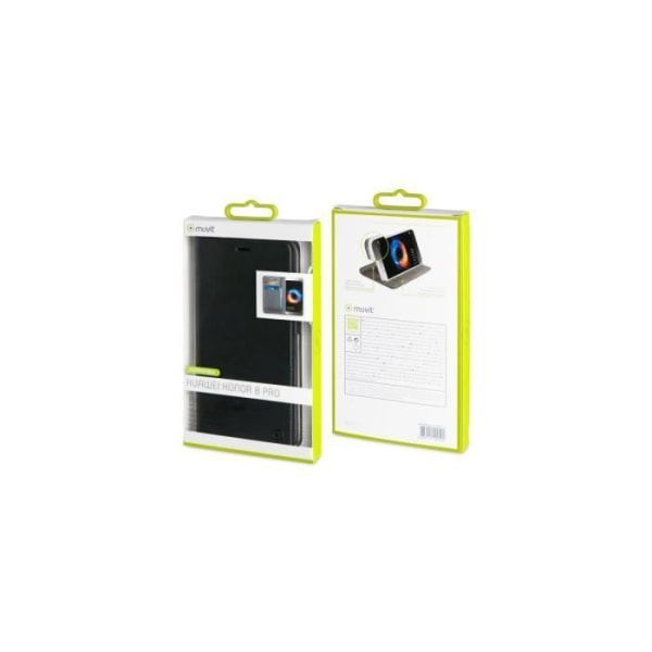 Muvit Folio Stand Svart Huawei Honor 8 Pro
