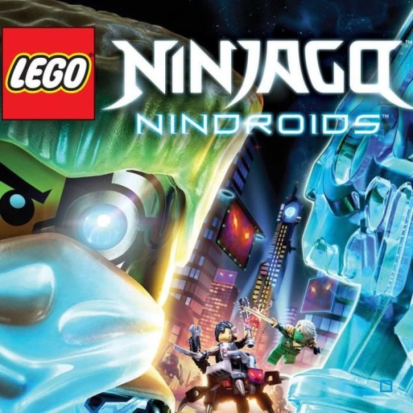 LEGO Ninjago Nindroids 3DS -peli valkoinen