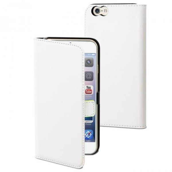 MUVIT Slim Case - Vit - För Apple Iphone 6, 6s +
