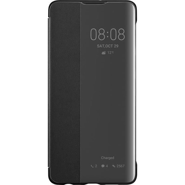 HUAWEI Huawei Black Folio Fodral för P30 Svart