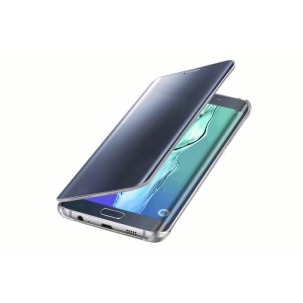 Samsung Clear View Original Galaxy S6 Edge Plus Fodral - Svart