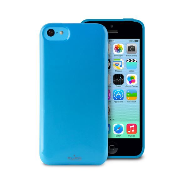 Apple iPhone 5C "Anti-Shock"-fodral Puro Blue