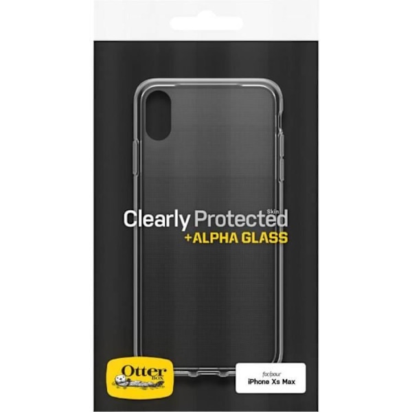 OTTERBOX Protective Skin Case iPhone X Timeless CLR W + Skärmskydd