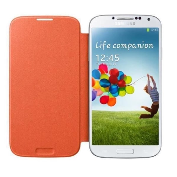 Samsung Flip-fodral till Samsung Galaxy S4 Orange