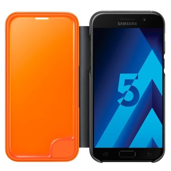 Samsung Neon Flip Cover A3 2017 - musta Svart