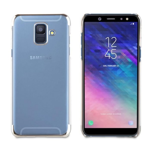 MUVIT Fodral PP Edition Crystal Contour Silver: Samsung Galaxy A6 2018