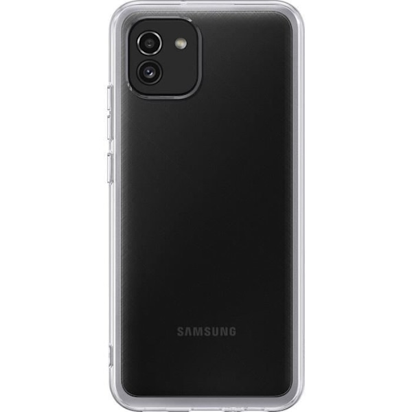 Taske til Samsung G A03 Soft Ultra Thin Transparent Transparent