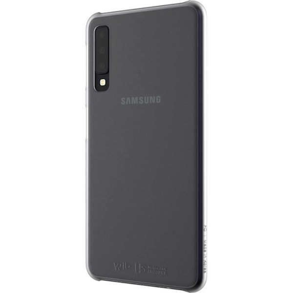 Samsung A7 Hard Case - Gennemsigtig Genomskinlig