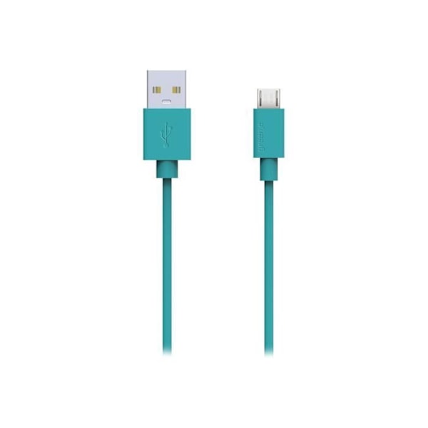 GreenE USB-kabel USB (M) til Micro-USB Type B (M) 2,1 A 90 cm blå