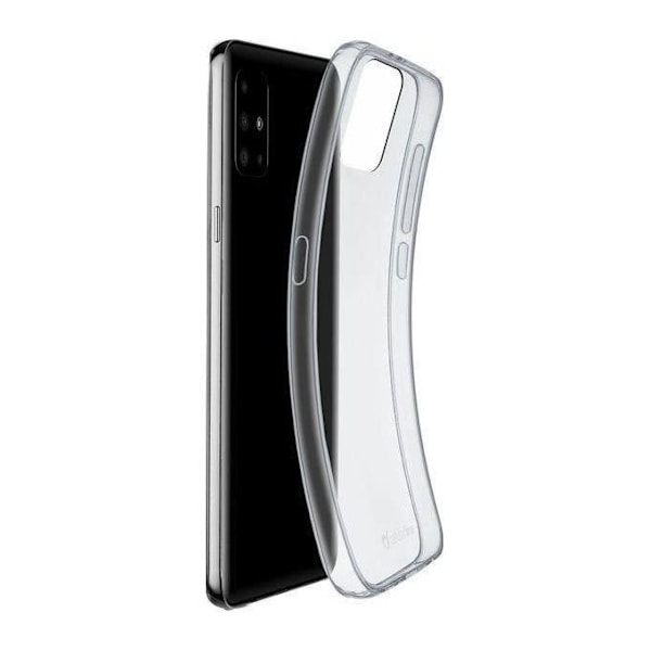 Cellularline Fine, Transparent Cover, Ultra Slim Case, Passar för: Samsung Galaxy A71