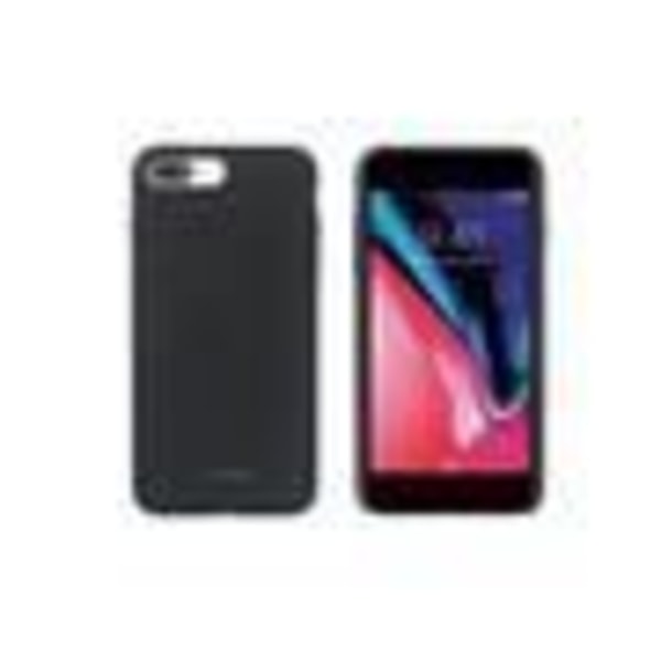 BLACK SMOOTHIE CASE: APPLE IPHONE 6+-6S+-7+-8+ Svart