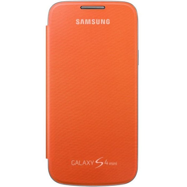 SAMSUNG EF-FI919BO Flip Fodral till Samsung Galaxy S4 Mini - Orange