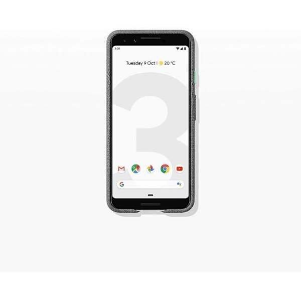 Google Pixel 3 -puhelimen kotelon suojus, mittatilaustyönä valmistettu erottuva kangas, joka on yhteensopiva Active Edgen kanssa - sementti