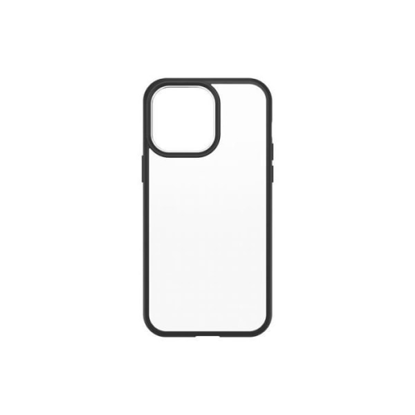 OtterBox React stötsäkert fodral till iPhone 14 Pro Max Transparent med svarta konturer