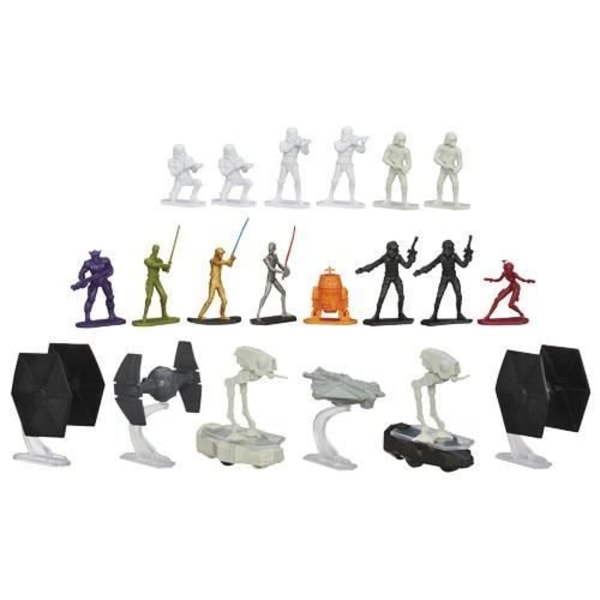 Star Wars Command Pack Ultimate figurer - HASBRO - 12 figurer - Dreng - Fra 4 år Grå och svart