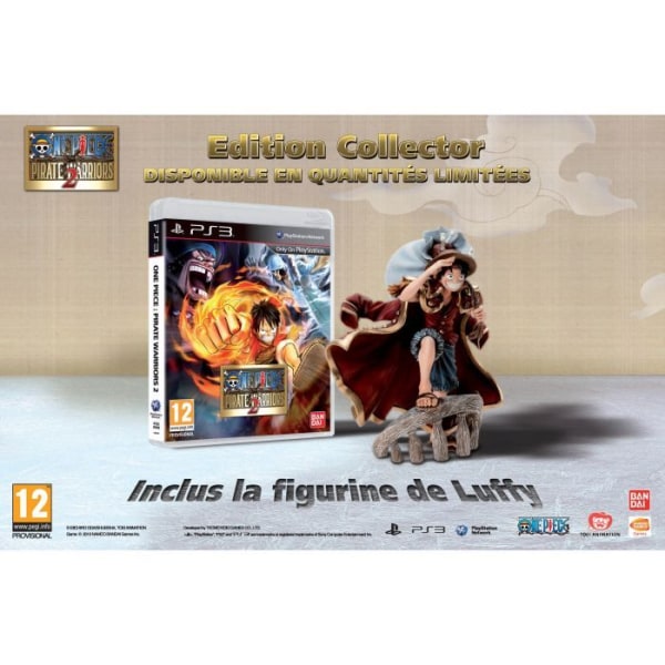 ONE PIECE PIRATE WARRIORS 2 COLLECTOR / PS3-spel