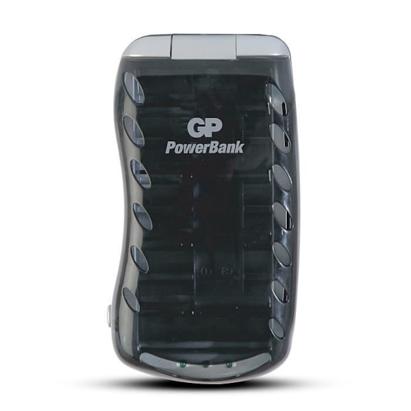 GP Universal Batterioplader PB19 Sort 13019GS